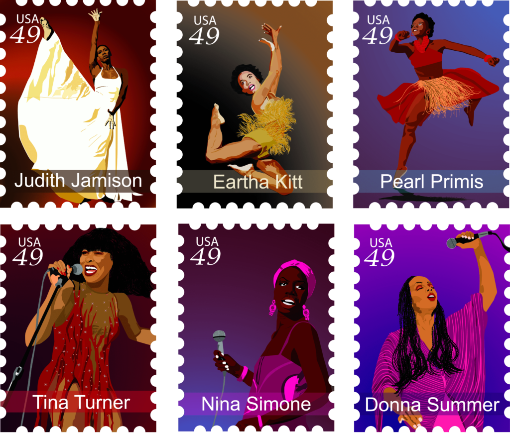 Stamps design